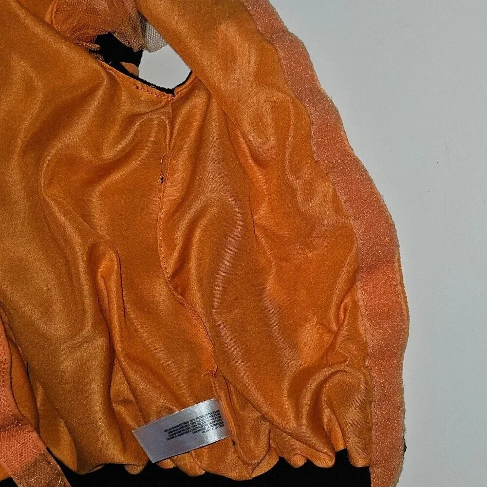 Old Navy Monarch Butterfly Halloween Costume Baby 0-6 Months Plush Fleece Top